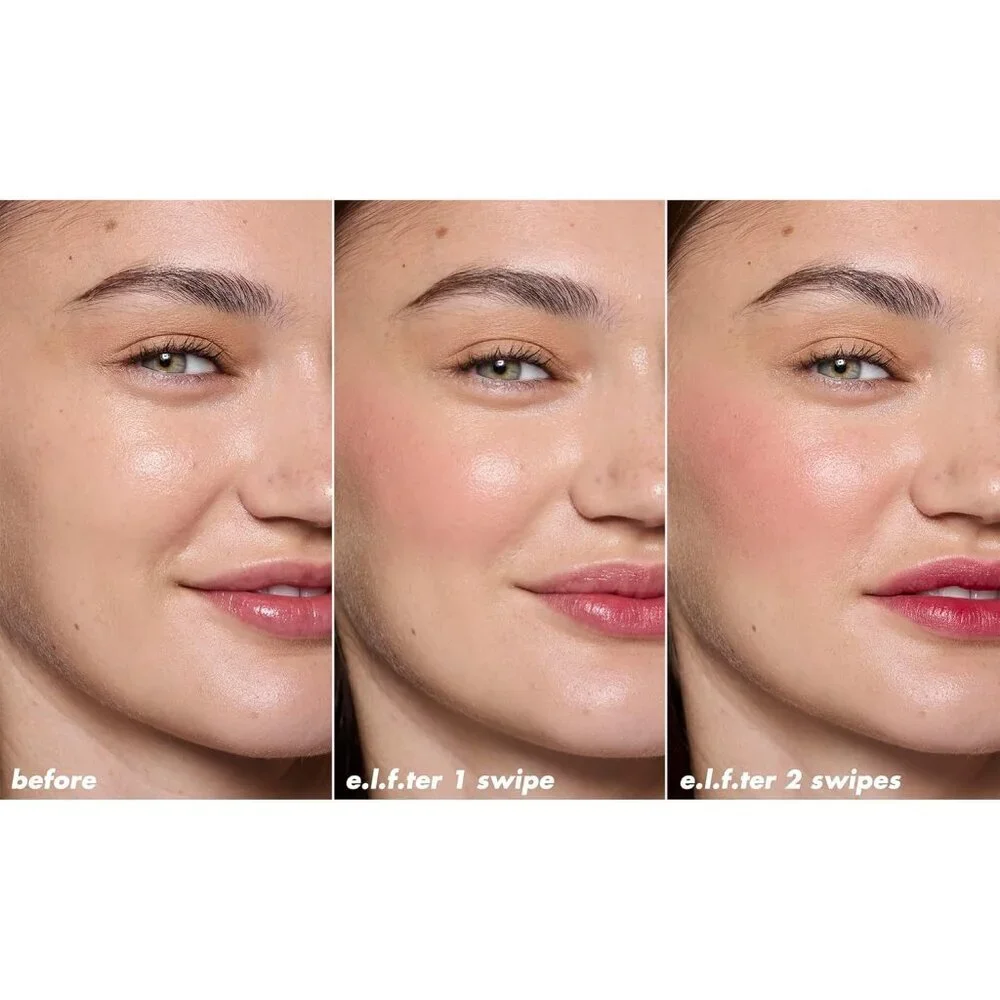 Sheer For It Blush Tint, Left On Red, Cream, Sheer, Hydrating - 4.21 x 1.1 x 1.1